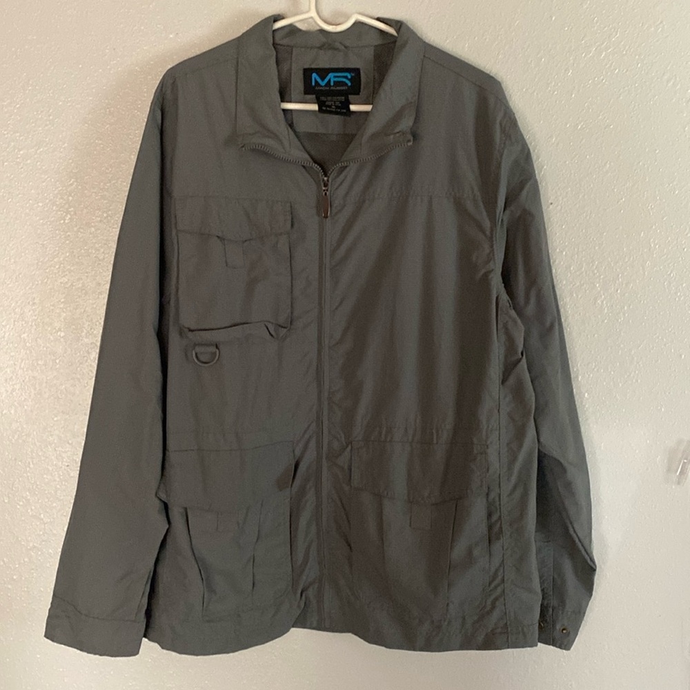 NWT Mack Russo Full Zip Windbreaker Jacket